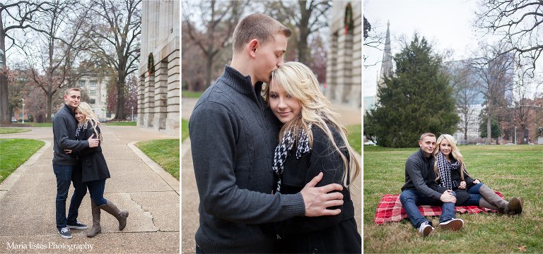 Christmas Engagement Session