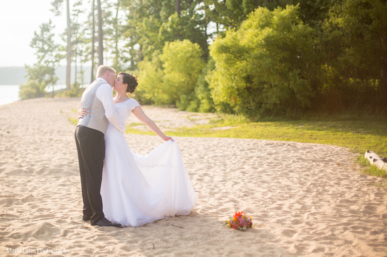 Falls Lake Wedding Photography