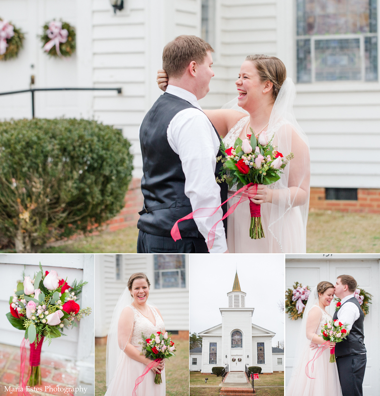 Eastern NC Church Wedding Photography