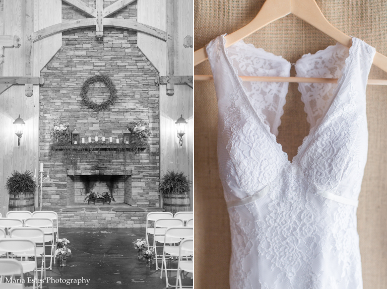 Navy Barn Wedding